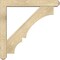 Ekena Millwork Balboa Craftsman Rough Sawn Bracket w/ Offset Brace, Douglas Fir, 6"W x 38"D x 38"H BKT0604X38X38BOA04RDF - alternate 4